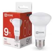 Лампа сд LED-R63-VC 9Вт 230В Е27 4000К 810Лм IN HOME - КОЛОРЛОН ВТД Новосибирск