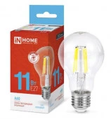 11W LED-A60-deco 11Вт 230В Е27 6500К 1160Лм прозрачная IN HOME - КОЛОРЛОН ВТД Новосибирск