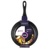 Сковорода с антипригарным покрытием JENNA JN-00406 (24см, б/крышки) - КОЛОРЛОН ВТД Новосибирск