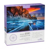 Виа Терра.Пазл.1000Эл. Ледяная гладь Байкала.06813 - КОЛОРЛОН ВТД Новосибирск