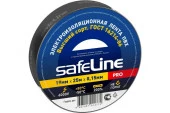 Изолента ПВХ 19мм/25м/0,15мм черный SAFELINE - КОЛОРЛОН ВТД Новосибирск