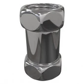 Соединение прямое г/г 3/4x3/4" (Хром) 1шт - КОЛОРЛОН ВТД Новосибирск