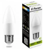 9W 230V E27 4000K С37, LB-570 Feron - КОЛОРЛОН ВТД Новосибирск
