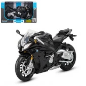 JB1251503 ТМ "Автопанорама" Мотоцикл металл. 1:12 BMW S1000R,черный,своб.ход,7,1*11,7*20,6 см - КОЛОРЛОН ВТД Новосибирск
