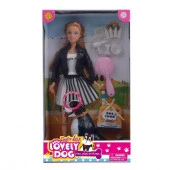 8428 Кукла DEFA Lucy "Девушка с питомцем" (28,5 см, пёс, звук, аксесс.) - КОЛОРЛОН ВТД Новосибирск