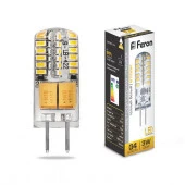 3W Led 25531 Feron G4 12V 2700K силикон 11x38mm - КОЛОРЛОН ВТД Новосибирск