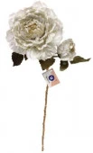 Искусственные цветы "FLOWERS GLAMOUR" 60см Пионы 2 цветка белые 993-0983 - КОЛОРЛОН ВТД Новосибирск