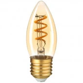 HL-2208 LED FILAMENT FLEXIBLE CANDLE 5W 180Lm E27 2400K AMBER HIPER - КОЛОРЛОН ВТД Новосибирск