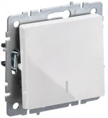 IEK BRITE Выключатель 1кл. с индикац 10А белый - КОЛОРЛОН ВТД Новосибирск