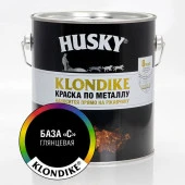 HUSKY-KLONDIKE Краска по металлу глянцевая база С (2,5л; 3шт) - КОЛОРЛОН ВТД Новосибирск