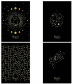 Тетрадь 80л., А5, клетка на гребне MESHU "Black cat", двойная обложка, мат лам.,  MS_53951 - КОЛОРЛОН ВТД Новосибирск