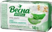 мыло 140гр АЛОЭ И ОВСЯНОЕ МОЛОЧКО Весна - КОЛОРЛОН ВТД Новосибирск