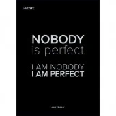 Тетрадь 80л. (клетка) А4 deVENTE "Nobody is perfect!" 2058201 обл.целлюлоз.карт.,ВД-лак - КОЛОРЛОН ВТД Новосибирск