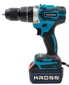 KROSS Аккумуляторнай шуруповерт KLi 21BL ( TYPE 2), 21 В, 55 Нм, 2*4 А/ч - КОЛОРЛОН ВТД Новосибирск