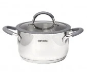 Sr0104  Кастрюля с крышкой Servitta 3 литра серия KITCHEN FANTASY - КОЛОРЛОН ВТД Новосибирск