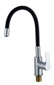 Смеситель для кухонной мойки с гибким изливом RUSH Siple SUS7335-61Black - КОЛОРЛОН ВТД Новосибирск