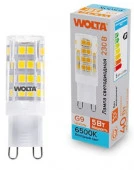 5W Лампа LED  WOLTA WSTD-JCD-5W6KG9-C КАПСУЛА JCD 5Вт 460лм 6500K G9 - КОЛОРЛОН ВТД Новосибирск