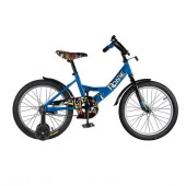 CR-B2-0118DBL Детский велосипед City-Ride  Roadie , рама сталь , диск 18 сталь , крылья сталь, синий - КОЛОРЛОН ВТД Новосибирск