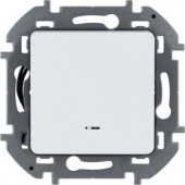 Legrand INSPIRIA Белый Выключатель 1кл. с подсв 673610 - КОЛОРЛОН ВТД Новосибирск