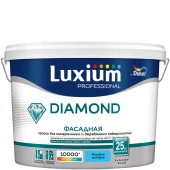 Краска Luxium Prof Diamond Фасад Глад мт BW 9л - КОЛОРЛОН ВТД Новосибирск