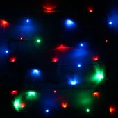 Гирлянда для дома  7,5м 80 ламп LED зелёный пров.,8 реж, IP-20, Мультицвет 183-816 - КОЛОРЛОН ВТД Новосибирск