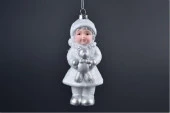 Украшение новогоднее Девочка с мишкой 13.4х6.1x5.2см арт.10920-1052 Код267216 - КОЛОРЛОН ВТД Новосибирск