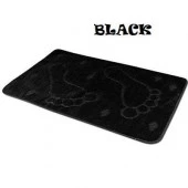 Коврик для ванной комнаты ZALEL  55*90 однотонные с рельефом 1-пр BLACK - КОЛОРЛОН ВТД Новосибирск