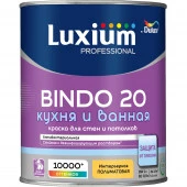 Краска Luxium Prof  Bindo 20 п/мт BW 1л - КОЛОРЛОН ВТД Новосибирск