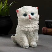Копилка "Котенок" белый, 16х9х13см 5182775 - КОЛОРЛОН ВТД Новосибирск