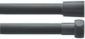 Шланг для душа, силикон, длина 1.5м, 1/2"(имп) - 1-2"(имп), цвет черный TP42H-15 - КОЛОРЛОН ВТД Новосибирск