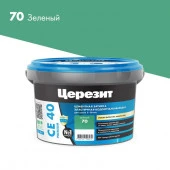 CE 40/2 Затирка эл вод против (зеленый 70) 2кг - КОЛОРЛОН ВТД Новосибирск