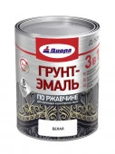 Грунт-эмаль '3 в 1' по ржавчине белый Диола 0.8кг/жест. банка - КОЛОРЛОН ВТД Новосибирск