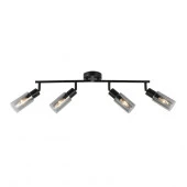 Спот Escada 10172/4 E14*40W Black/Chrome - КОЛОРЛОН ВТД Новосибирск