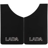 Брызговик универсальный SW LADA Черный, комплект 2 шт. - КОЛОРЛОН ВТД Новосибирск
