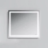 M91AMOX0801WG Gem, зеркало настенное с LED-подсветкой по периметру, 80 см - КОЛОРЛОН ВТД Новосибирск