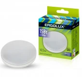 15W Ergolux LED-GX53-15W-GX53-6K 15Вт GX53 6500К 180-240В 14240 О - КОЛОРЛОН ВТД Новосибирск