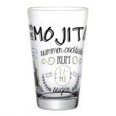 42877SL(рис.29122)  SUMMER COCTAIL (1118703) стакан рис.MOJITO 395 мл - КОЛОРЛОН ВТД Новосибирск