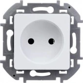 Legrand INSPIRIA Белый Розетка б/з 673710 - КОЛОРЛОН ВТД Новосибирск