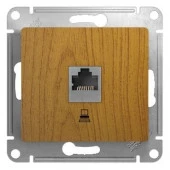 GSL000581K Glossa Дуб Розетка ПК Cat5e - КОЛОРЛОН ВТД Новосибирск