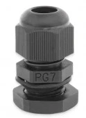 Сальник PG  7 диаметр проводника 2,5-7мм IP68, черный 4шт Dori 52252 - КОЛОРЛОН ВТД Новосибирск