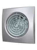 Вентилятор накладной AURA D100 обр.клапан Gray metal DICITI (D=100, V=90m3/h) - КОЛОРЛОН ВТД Новосибирск
