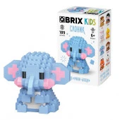32023 Конструктор QBRIX KIDS серия "Мини-блоки" Слоник - КОЛОРЛОН ВТД Новосибирск