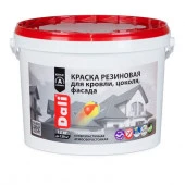 "DALI" краска резиновая для кровли, цоколя, фасада, база С - 12 кг (бесцветный) - КОЛОРЛОН ВТД Новосибирск