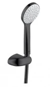 ***914510000 Eclipse Graphite душевой набор: 100 мм, 1ф, наст. держатель, шланг 1,5м - КОЛОРЛОН ВТД Новосибирск
