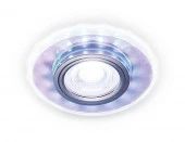 S211 PR/WH хром/перламутровый MR16+3W(LED WHITE 4200K) Точечный светильник* - КОЛОРЛОН ВТД Новосибирск
