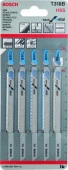 BOSCH 5 ЛОБЗИКОВЫХ ПИЛОК T 318 В, HSS 2608631404 - КОЛОРЛОН ВТД Новосибирск