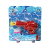 Т596461toy Мы-шарики! пистолет механич. с мыл. пузыр. револьвер, 50 мл., 3 цв, в ассорт, блистер - КОЛОРЛОН ВТД Новосибирск