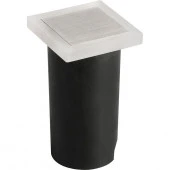40520 LN011 1W, 3000K, IP67, квадрат, белый матовый/хром Светильник для лестниц - КОЛОРЛОН ВТД Новосибирск