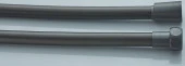 Шланг для душа, силикон, длина 1.5м, 1/2"(имп) - 1-2"(имп), цвет графит TP42Y-15 - КОЛОРЛОН ВТД Новосибирск