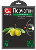 Перчатки полиэтиленовые GRIFON, р-р М, 100 шт. в п/э упаковке 303-018 (020) - КОЛОРЛОН ВТД Новосибирск